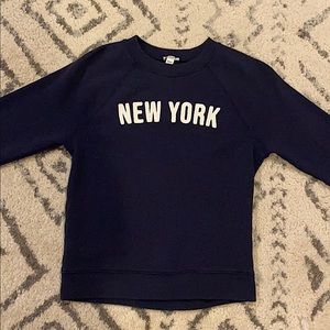 J-crew New York crewneck